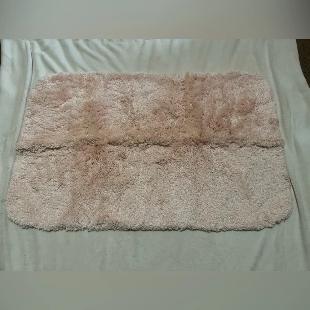 Kohls pink bath mat rug